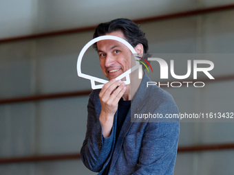 Rodrigo Cortes attends the photocall for Escape during the 72nd San Sebastian International Film Festival in San Sebastian, Spain, on Septem...