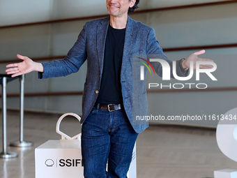 Rodrigo Cortes attends the photocall for Escape during the 72nd San Sebastian International Film Festival in San Sebastian, Spain, on Septem...