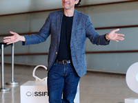 Rodrigo Cortes attends the photocall for Escape during the 72nd San Sebastian International Film Festival in San Sebastian, Spain, on Septem...