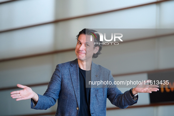 Rodrigo Cortes attends the photocall for Escape during the 72nd San Sebastian International Film Festival in San Sebastian, Spain, on Septem...