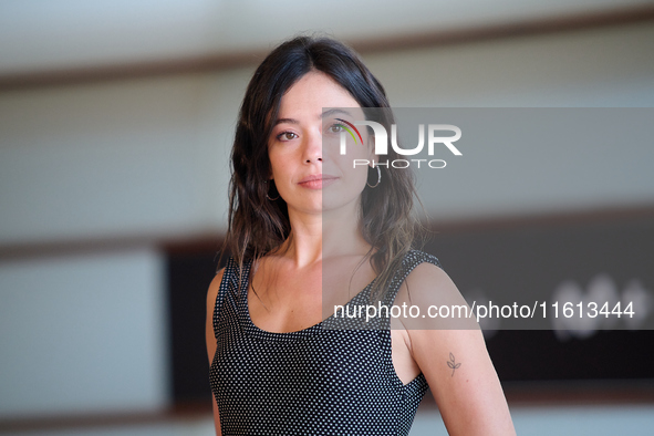 Anna Castillo attends the photocall for ''Escape'' during the 72nd San Sebastian International Film Festival in San Sebastian, Spain, on Sep...