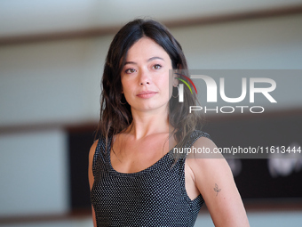 Anna Castillo attends the photocall for ''Escape'' during the 72nd San Sebastian International Film Festival in San Sebastian, Spain, on Sep...