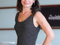 Anna Castillo attends the photocall for ''Escape'' during the 72nd San Sebastian International Film Festival in San Sebastian, Spain, on Sep...