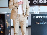 Mario Casas attends the photocall for Escape during the 72nd San Sebastian International Film Festival in San Sebastian, Spain, on September...