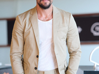 Mario Casas attends the photocall for Escape during the 72nd San Sebastian International Film Festival in San Sebastian, Spain, on September...