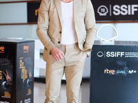 Mario Casas attends the photocall for Escape during the 72nd San Sebastian International Film Festival in San Sebastian, Spain, on September...