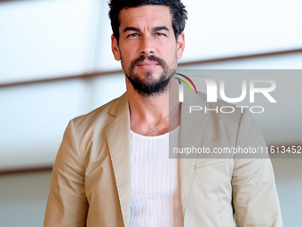 Mario Casas attends the photocall for Escape during the 72nd San Sebastian International Film Festival in San Sebastian, Spain, on September...