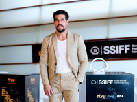 Mario Casas attends the photocall for Escape during the 72nd San Sebastian International Film Festival in San Sebastian, Spain, on September...