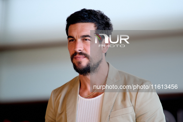 Mario Casas attends the photocall for Escape during the 72nd San Sebastian International Film Festival in San Sebastian, Spain, on September...