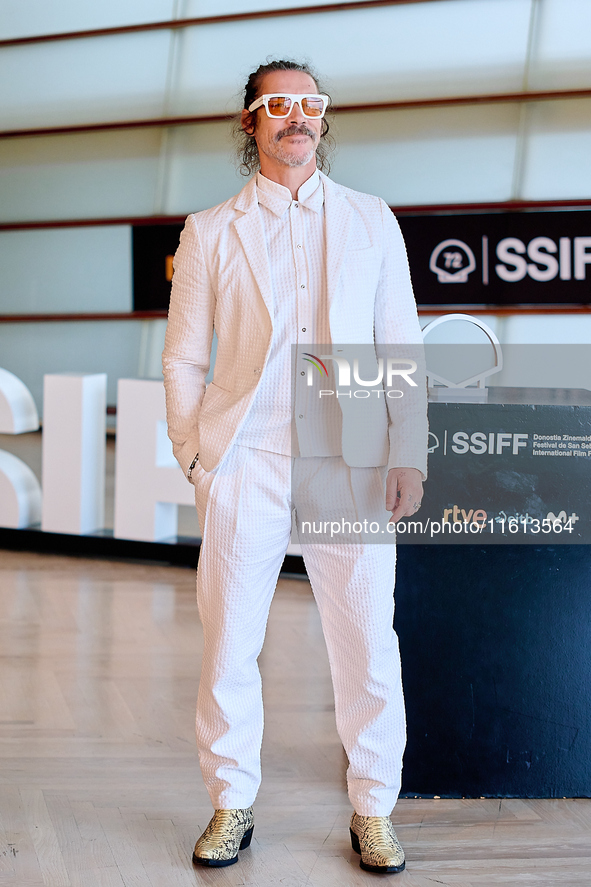 Oscar Jaenaga attends the photocall for El Hoyo 2 during the 72nd San Sebastian International Film Festival in San Sebastian, Spain, on Sept...