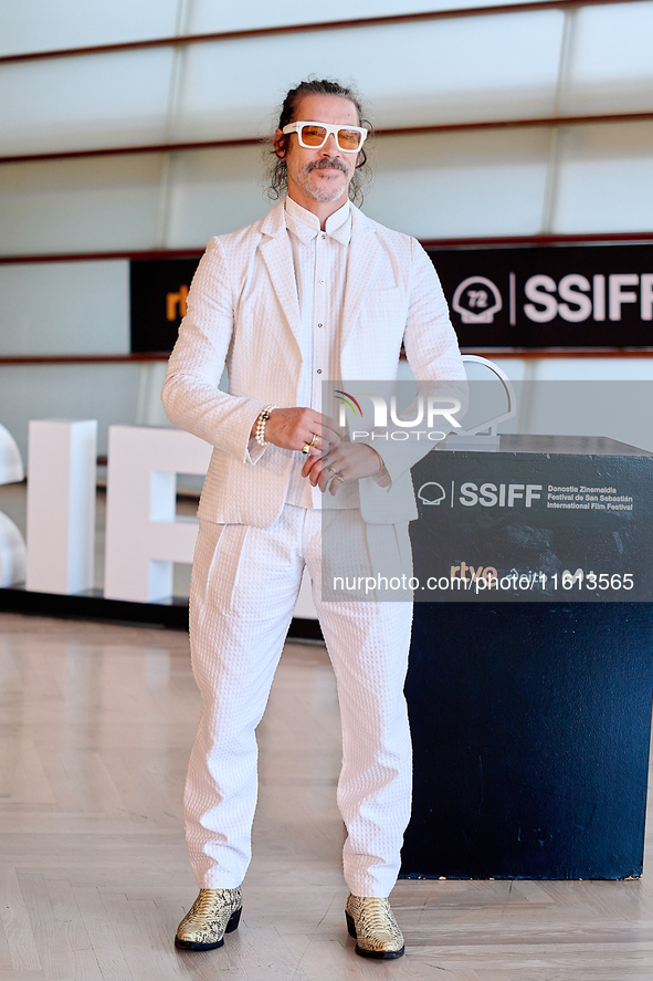 Oscar Jaenaga attends the photocall for El Hoyo 2 during the 72nd San Sebastian International Film Festival in San Sebastian, Spain, on Sept...