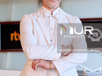 Oscar Jaenaga attends the photocall for El Hoyo 2 during the 72nd San Sebastian International Film Festival in San Sebastian, Spain, on Sept...