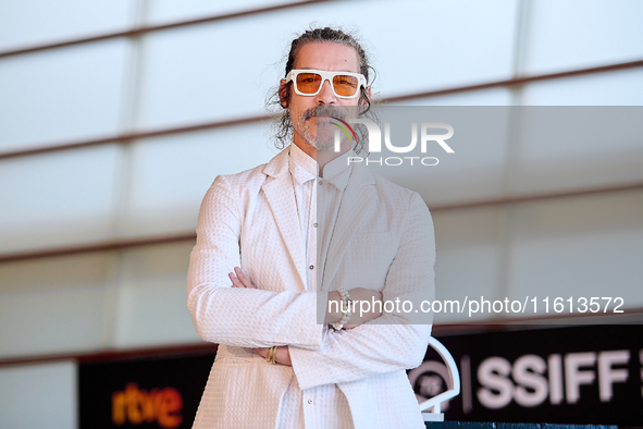 Oscar Jaenaga attends the photocall for El Hoyo 2 during the 72nd San Sebastian International Film Festival in San Sebastian, Spain, on Sept...