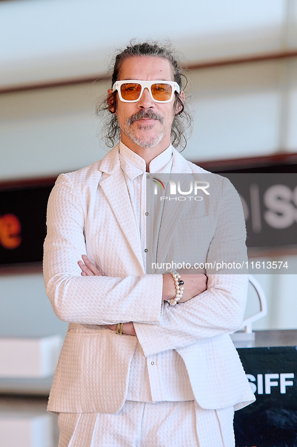 Oscar Jaenaga attends the photocall for El Hoyo 2 during the 72nd San Sebastian International Film Festival in San Sebastian, Spain, on Sept...