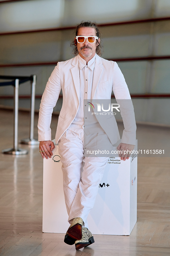 Oscar Jaenaga attends the photocall for El Hoyo 2 during the 72nd San Sebastian International Film Festival in San Sebastian, Spain, on Sept...