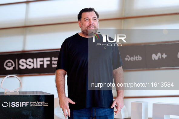 Hovik Keuchkerian attends the photocall for El Hoyo 2 during the 72nd San Sebastian International Film Festival in San Sebastian, Spain, on...