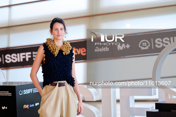 Milena Smit attends the photocall for El Hoyo 2 during the 72nd San Sebastian International Film Festival in San Sebastian, Spain, on Septem...