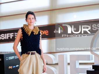 Milena Smit attends the photocall for El Hoyo 2 during the 72nd San Sebastian International Film Festival in San Sebastian, Spain, on Septem...