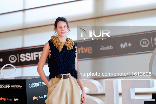 Milena Smit attends the photocall for El Hoyo 2 during the 72nd San Sebastian International Film Festival in San Sebastian, Spain, on Septem...