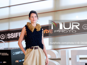 Milena Smit attends the photocall for El Hoyo 2 during the 72nd San Sebastian International Film Festival in San Sebastian, Spain, on Septem...