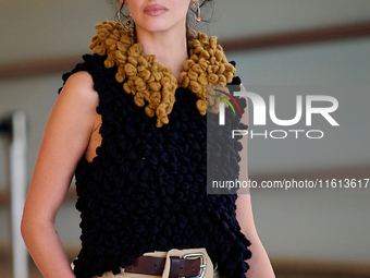 Milena Smit attends the photocall for El Hoyo 2 during the 72nd San Sebastian International Film Festival in San Sebastian, Spain, on Septem...