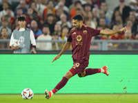 Zeki Celik right-back of Roma and Turkiye during the UEFA Europa League 2024/25 League Phase MD1 match between AS Roma and Athletic Club at...