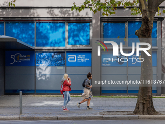 Runners train across the city in the days leading up to the Berlin Marathon in Berlin, Germany, on September 27, 2024. The 50th edition of t...