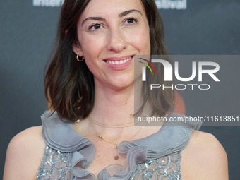 Gia Coppola attends the red carpet for The Last Show Girl during the 72nd San Sebastian International Film Festival in San Sebastian, Spain,...