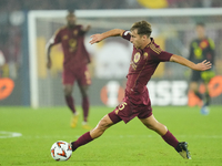 Tommaso Baldanzi attacking midfield of Roma and Italy during the UEFA Europa League 2024/25 League Phase MD1 match between AS Roma and Athle...