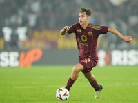 Tommaso Baldanzi attacking midfield of Roma and Italy during the UEFA Europa League 2024/25 League Phase MD1 match between AS Roma and Athle...