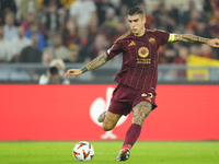 Gianluca Mancini centre-back of Roma and Italy during the UEFA Europa League 2024/25 League Phase MD1 match between AS Roma and Athletic Clu...