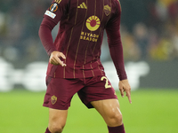 Mario Hermoso centre-back of Roma and Spain during the UEFA Europa League 2024/25 League Phase MD1 match between AS Roma and Athletic Club a...