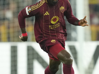 Manu Kone central midfield of Roma and France during the UEFA Europa League 2024/25 League Phase MD1 match between AS Roma and Athletic Club...