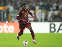 Manu Kone central midfield of Roma and France during the UEFA Europa League 2024/25 League Phase MD1 match between AS Roma and Athletic Club...