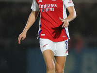 Mariona Caldentey of Arsenal during the UEFA Champions League Second Round, 2nd Leg between Arsenal and BK Hacken at Meadow Park in Borehamw...