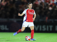 Lara Codina of Arsenal during the UEFA Champions League Second Round, 2nd Leg between Arsenal and BK Hacken at Meadow Park in Borehamwood, E...