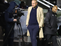 Arsenal manager Jonas Eidevall during the UEFA Champions League Second Round, 2nd Leg between Arsenal and BK Hacken at Meadow Park in Boreha...