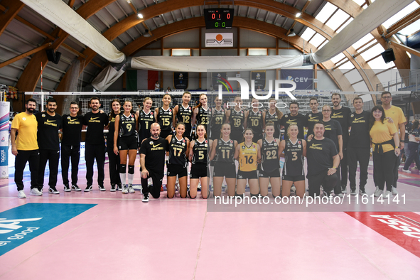 VakifBank Spor Kulubu during the International Trophy ''Una squadra per un sorriso'' match between Wash4green Pinerolo and VakifBank Spor Ku...