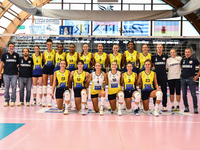 Wash4green Pinerolo during the International Trophy ''Una squadra per un sorriso'' match between Wash4green Pinerolo and VakifBank Spor Kulu...