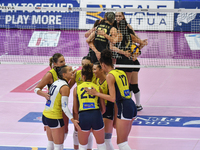 A general view of the International Trophy ''Una squadra per un sorriso'' match between Wash4green Pinerolo and VakifBank Spor Kulubu in Chi...