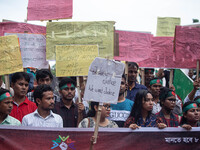 The Hindu community holds demonstrations and torchlight processions to protest the attacks, looting, vandalism, and arson targeting temples...