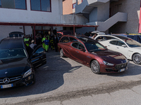 The funerals of the victims of the building collapse in Saviano, in the province of Naples, are underway. The bodies arrive at the Ciccone m...