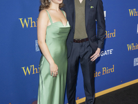 Ariella Glaser and Orlando Schwerdt attend the Lionsgate's ''White Bird'' New York screening at DGA Theater in New York, USA, on September 2...