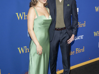 Ariella Glaser and Orlando Schwerdt attend the Lionsgate's ''White Bird'' New York screening at DGA Theater in New York, USA, on September 2...