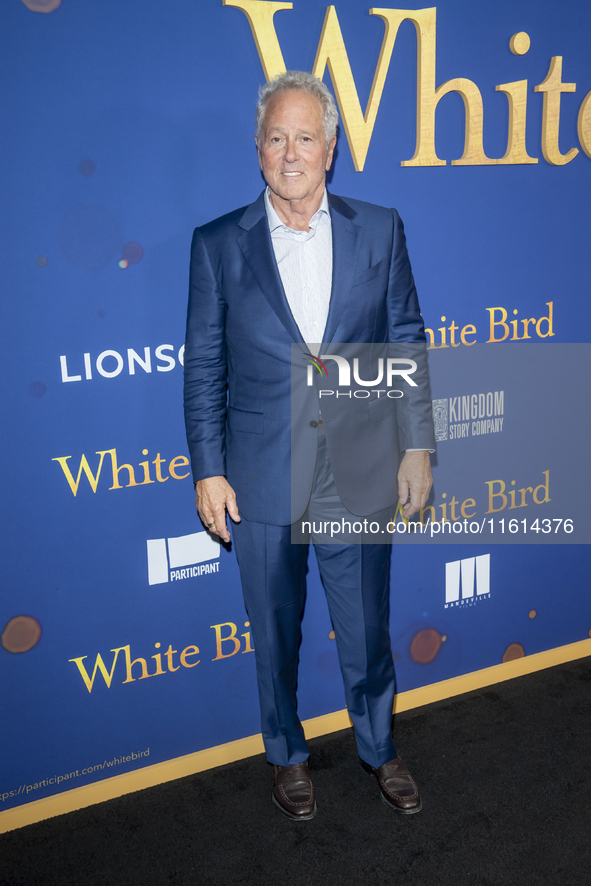 David Hoberman attends Lionsgate's ''White Bird'' New York screening at DGA Theater in New York, USA, on September 26, 2024. 