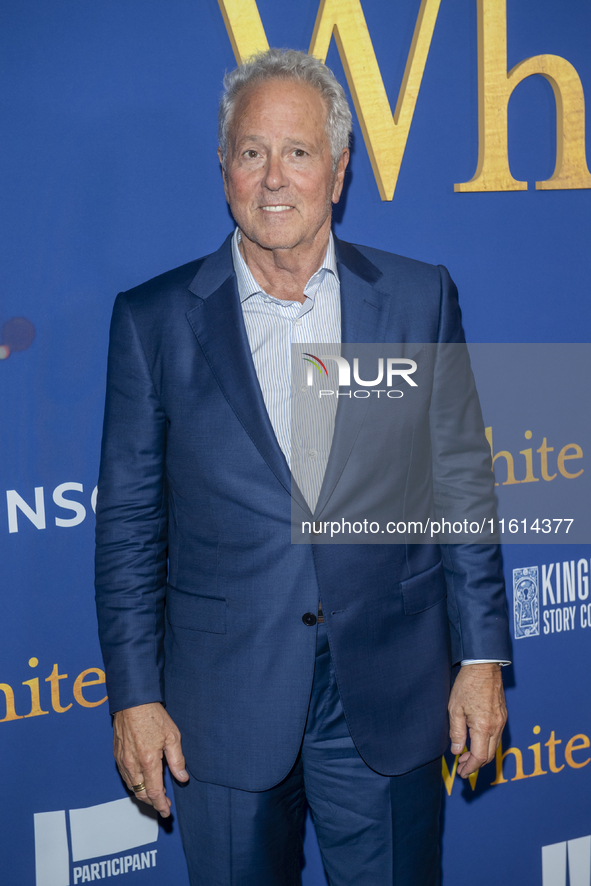 David Hoberman attends Lionsgate's ''White Bird'' New York screening at DGA Theater in New York, USA, on September 26, 2024. 