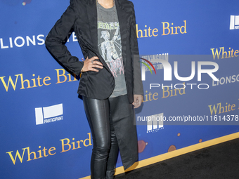 Jihae attends the Lionsgate's ''White Bird'' New York screening at DGA Theater in New York, USA, on September 26, 2024. (