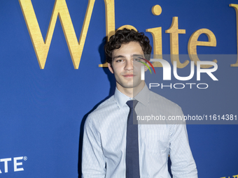 Bryce Gheisar attends the Lionsgate's ''White Bird'' New York screening at DGA Theater in New York, USA, on September 26, 2024. (