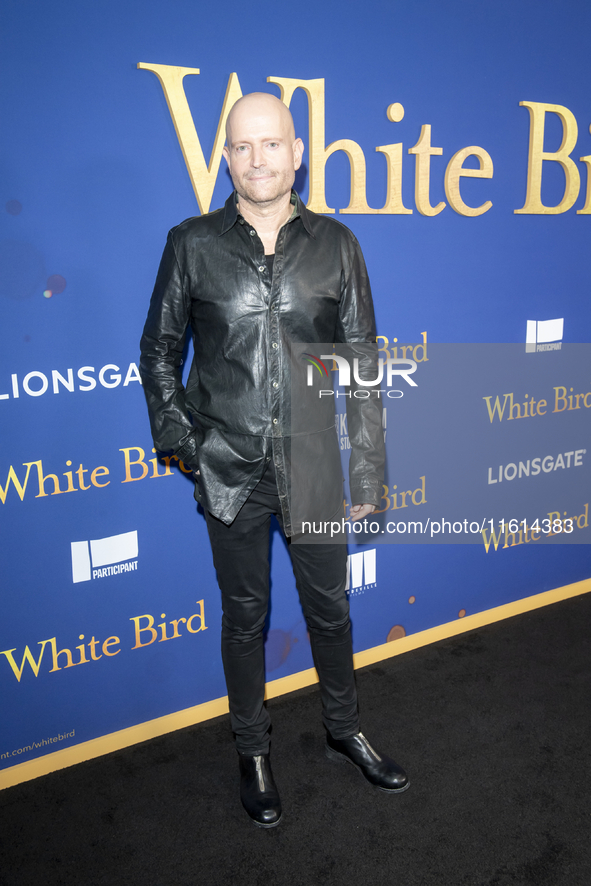 Marc Forster attends the Lionsgate's ''White Bird'' New York screening at DGA Theater in New York, USA, on September 26, 2024. 