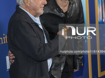 Dustin Hoffman and Marc Forster attend the Lionsgate's ''White Bird'' New York screening at DGA Theater in New York, USA, on September 26, 2...